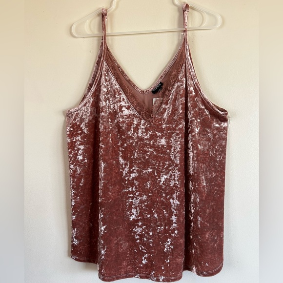torrid Tops - Torrid velvet lace cami
